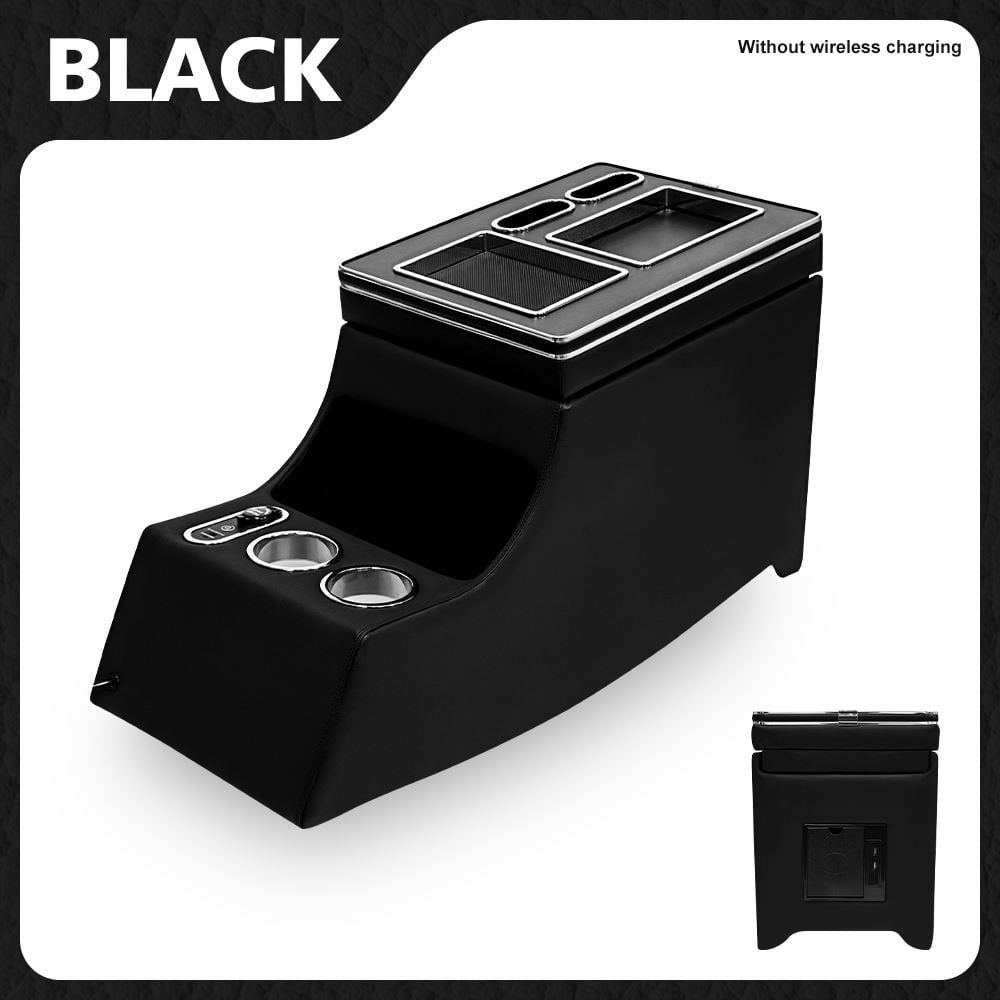 Classic black Mercedes-Benz Vito and Viano center console