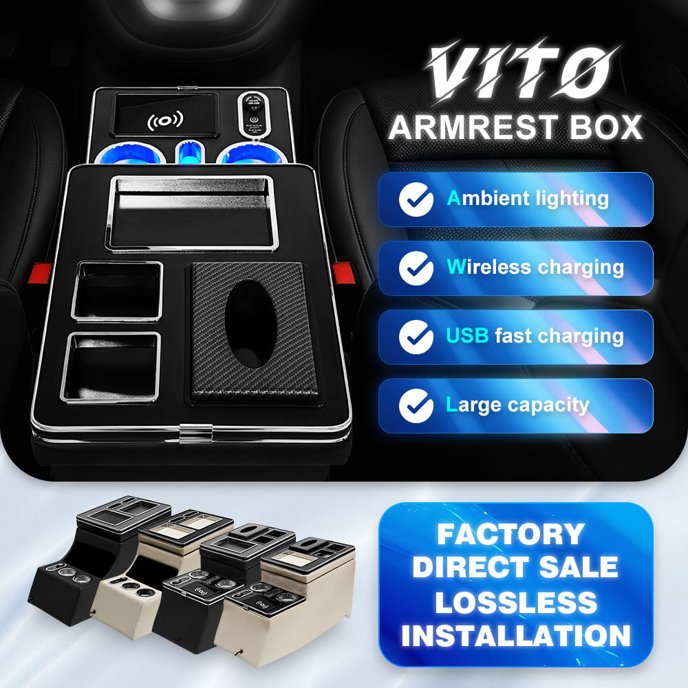 Center Console for 2010–2014 Mercedes-Benz Vito 116 CDI / Viano (W639)
