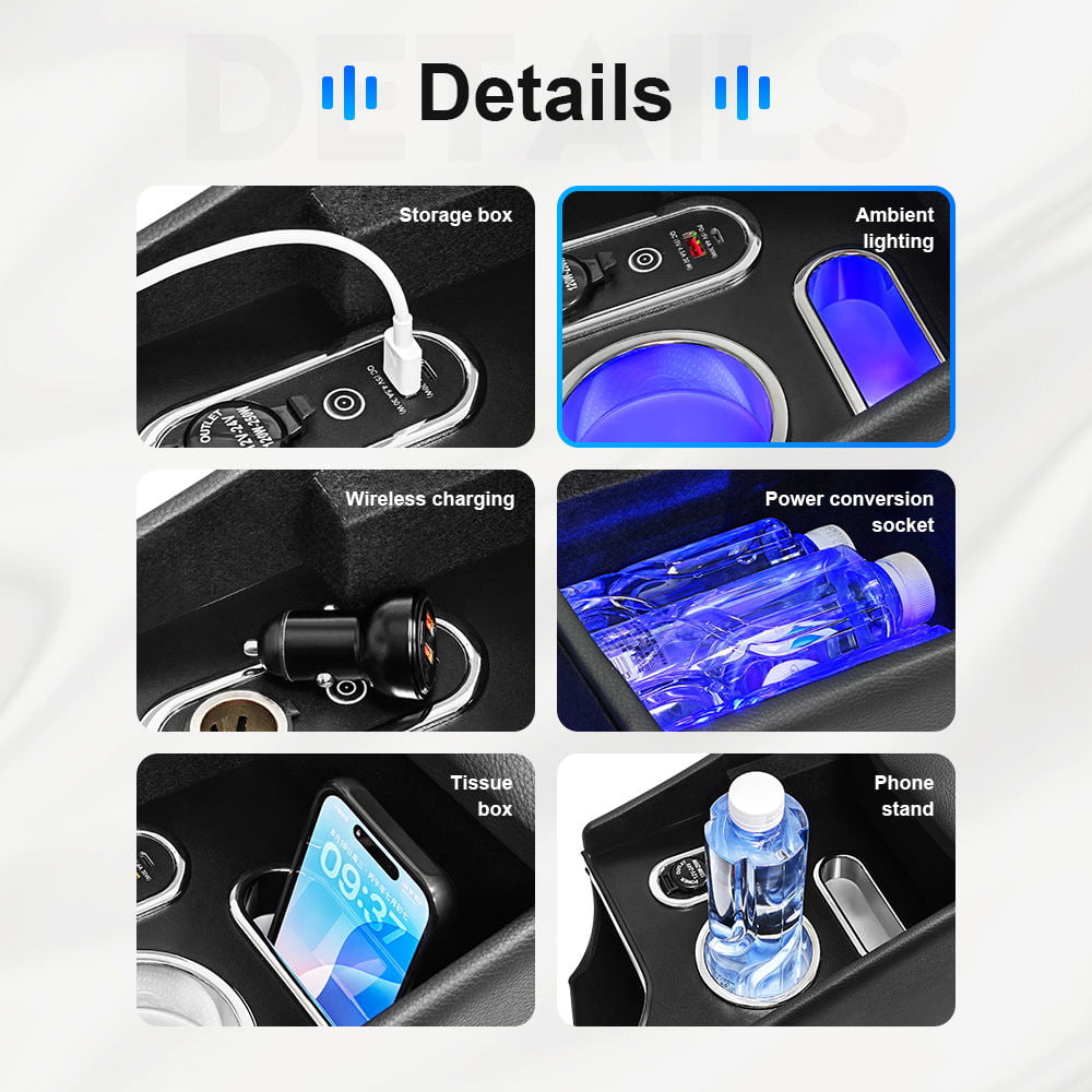 Nissan NV200 center console product view