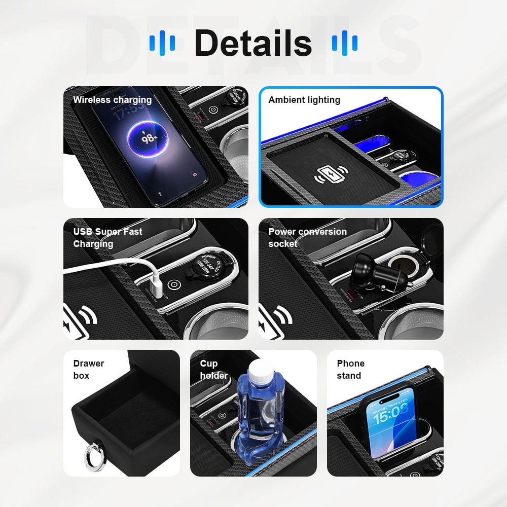Honda N-BOX JF5 JF6 Center Console Product Features