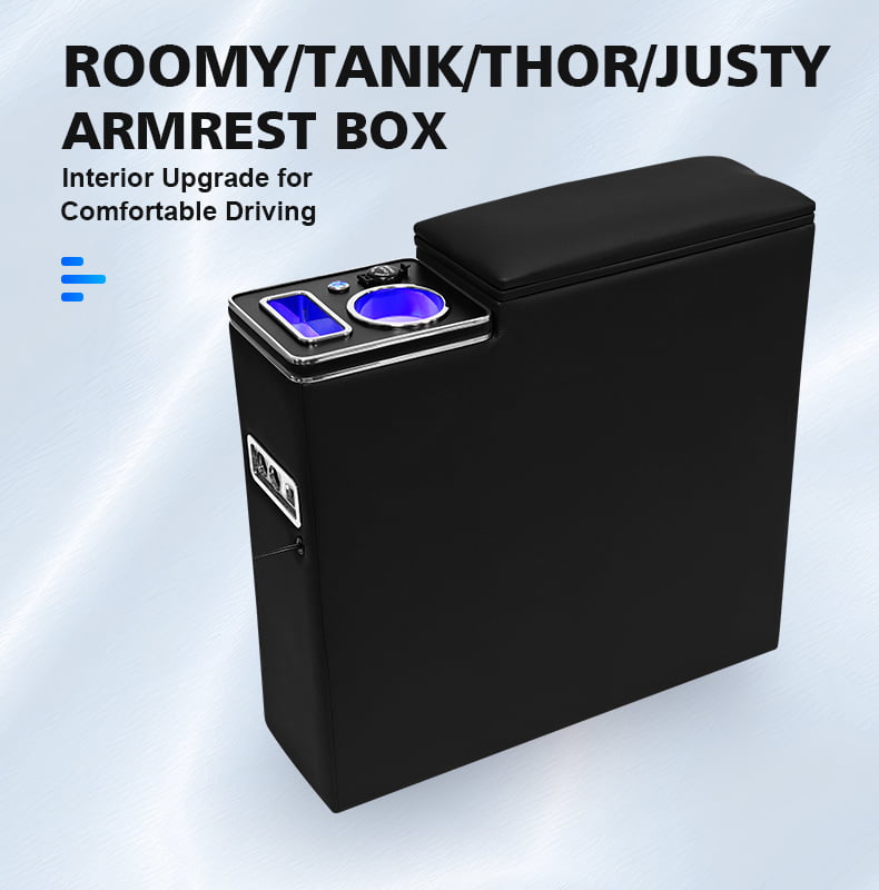 Roomy Tank Thor Justy center console product detail 1