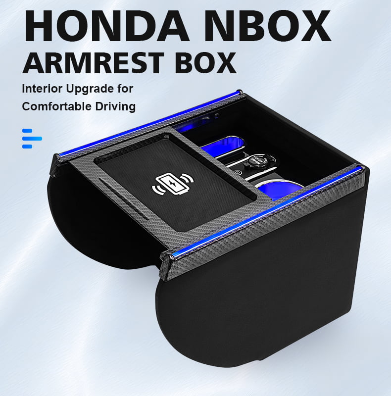 Honda N-BOX JF5 JF6 Center Console Overview