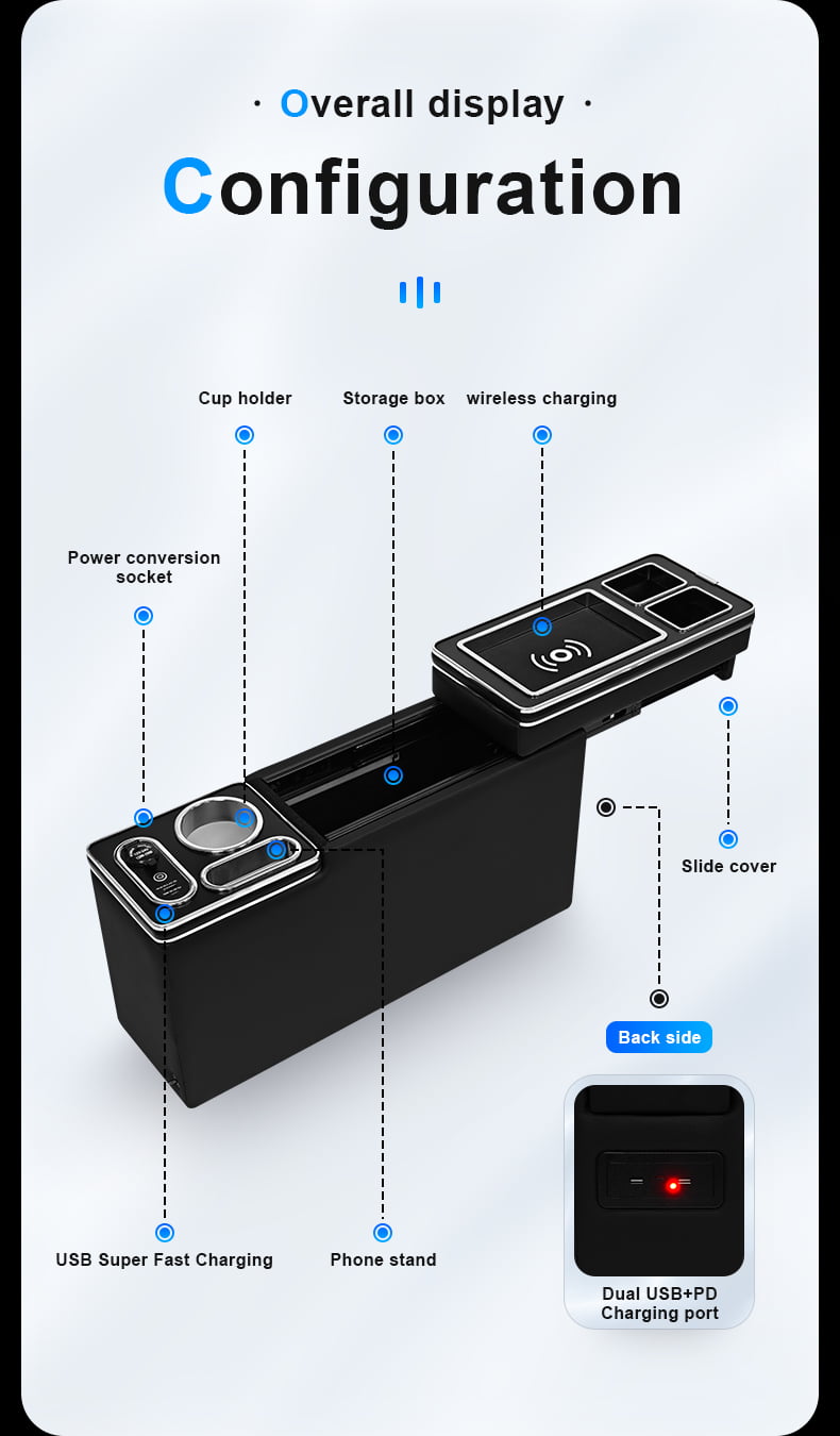 Second-row center console product details