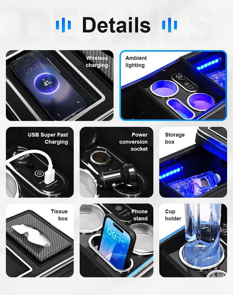 Honda Odyssey RC center console product detail 3