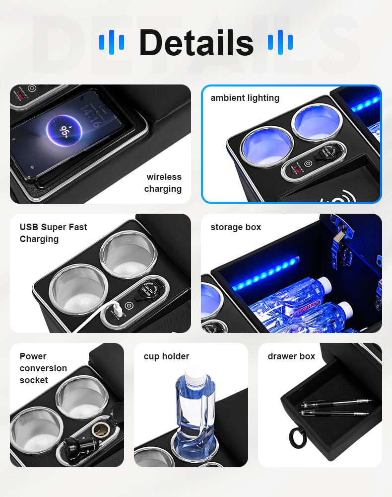 Rear Seat Center Console product detail 3
