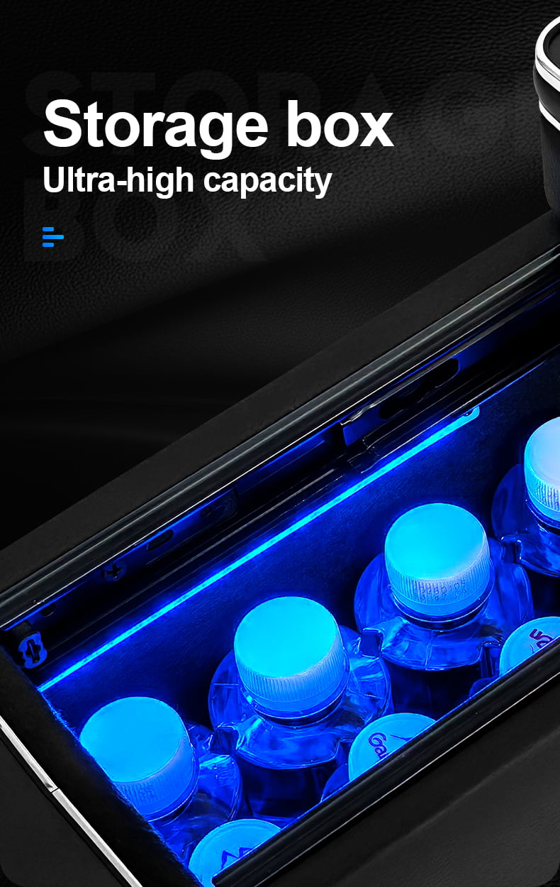 Blue ambient lighting