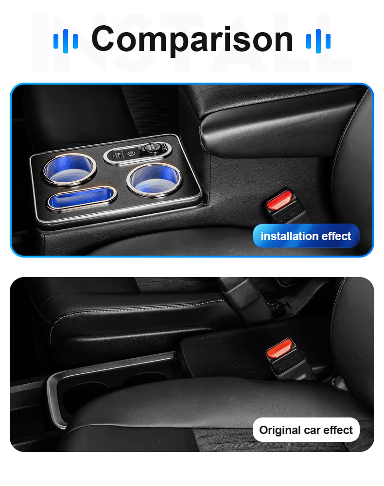 Toyota Noah and Voxy R90 Front Center Aisle Installation View