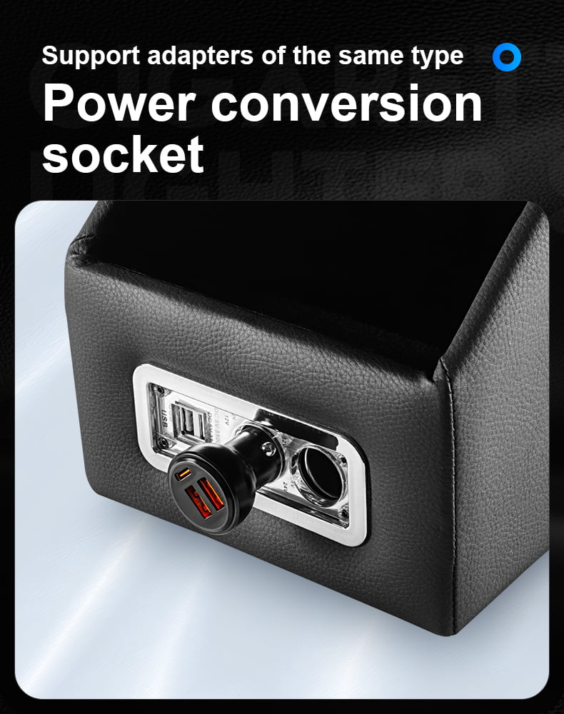 Dual Lower 12V Accessory Sockets