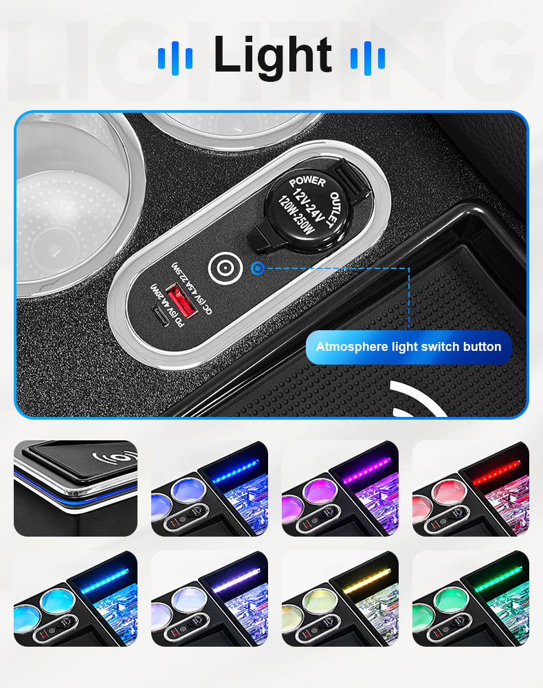 Rear Seat Center Console product detail 5