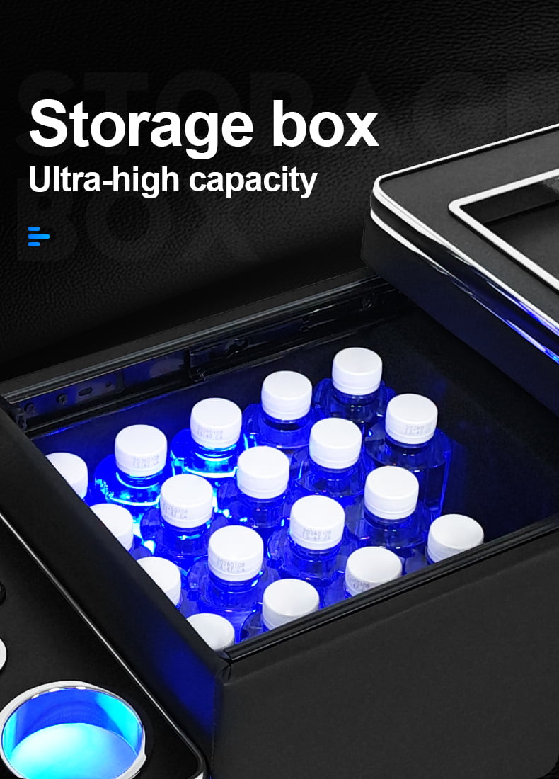 Large-Capacity Center Console Storage Box