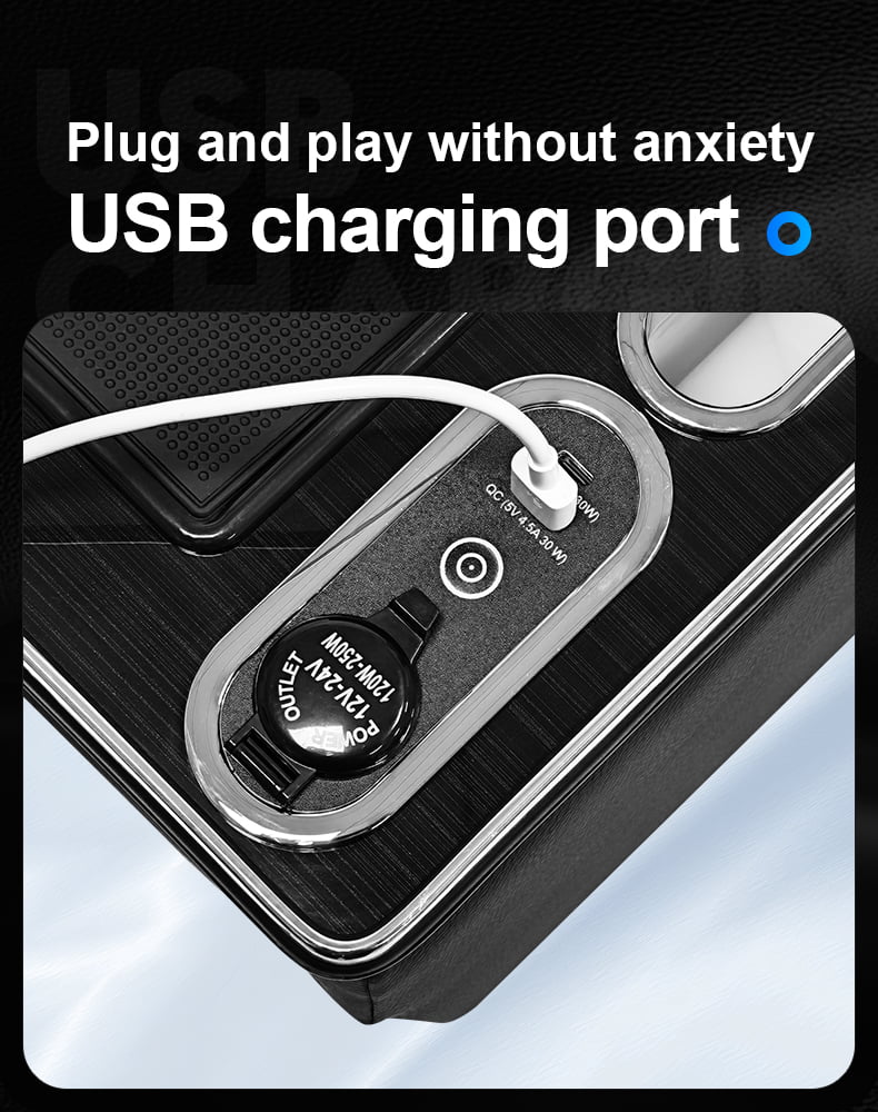 Center Console USB Charging Port