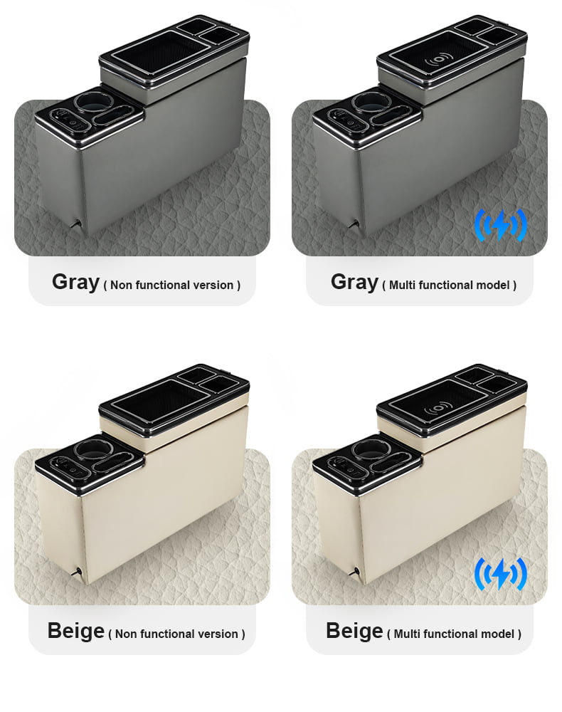 Black center console options
