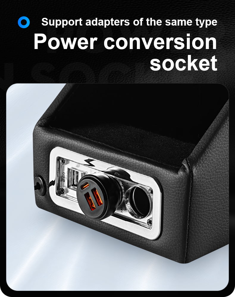 Black center console options